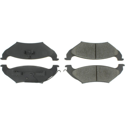 Centric Parts Disc Brake Pad Set Semi-Metallic with Shims for 1995-1992 Ford Crown Victoria 1995-1991 Grand Marquis 1995-1990 Lincoln Town Car 1995-1992 Mercury Grand Marquis 102.06620
