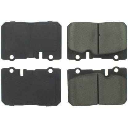 Centric Parts Disc Brake Pad Set Semi-Metallic with Shims for 1995-2000 Lexus LS400 102.06650