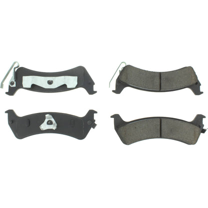 Centric Parts Disc Brake Pad Set Semi-Metallic with Shims for 1994-1998 Jeep Grand Cherokee 102.06660