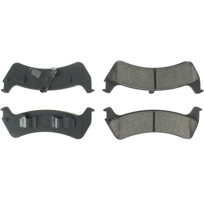 Centric Parts Disc Brake Pad Set Semi-Metallic with Shims for Ford Explorer 1995-2002 102.06670