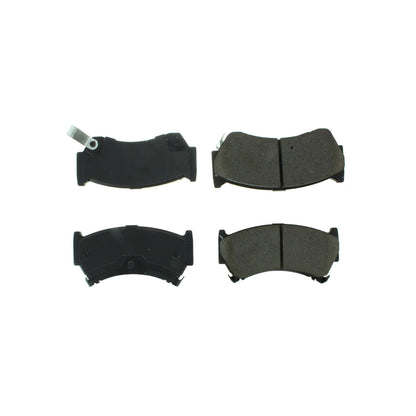 Centric Parts Disc Brake Pad Set Semi-Metallic with Shims for 1995-2000 Nissan 200SX Lucino Sentra 102.06680