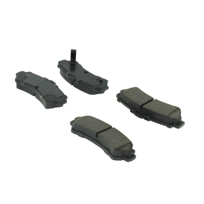 Centric Parts Disc Brake Pad Set Semi-Metallic with Shims for 1995-2000 Nissan Sentra Lucino 200SX 102.06690