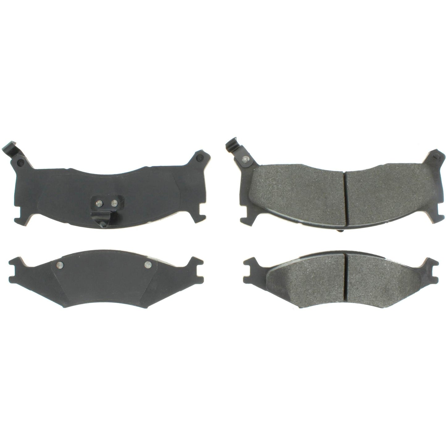 Centric Parts Disc Brake Pad Set Semi-Metallic with Shims for 1995-1997 Kia Sportage 102.06700