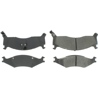 Centric Parts Disc Brake Pad Set Semi-Metallic with Shims for 1995-1997 Kia Sportage 102.06700