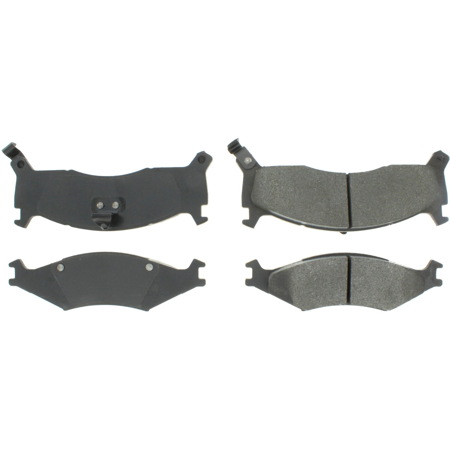 Centric Parts Disc Brake Pad Set Semi-Metallic with Shims for 1995-1997 Kia Sportage 102.06700