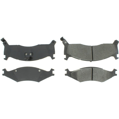 Centric Parts Disc Brake Pad Set Semi-Metallic with Shims for 1995-1997 Kia Sportage 102.06700