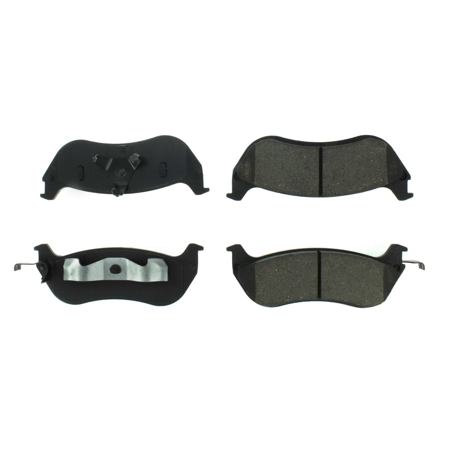 Centric Parts Disc Brake Pad Set Semi-Metallic with Shims for 1996-2002 Ford Crown Victoria Lincoln Town Car Mercury Grand Marquis 102.06740