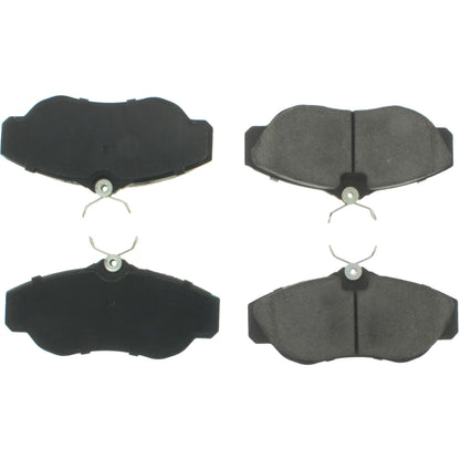 Centric Parts Disc Brake Pad Set Semi-Metallic with Shims for 2004-1999 Land Rover Discovery 2002-1995 Range Rover 102.06760