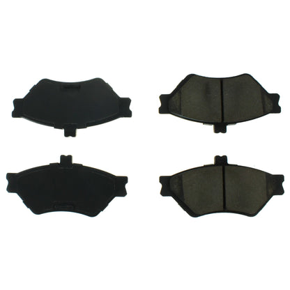 Centric Parts Disc Brake Pad Set Semi-Metallic with Shims for 1995-1997 Ford Crown Victoria Lincoln Town Car Mercury Grand Marquis 102.06780
