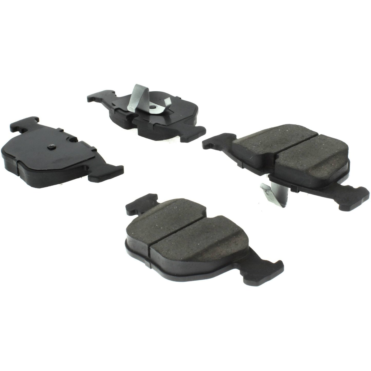 Centric Parts Disc Brake Pad Set Semi-Metallic with Shims for BMW 530i 2003-2001, 540i 2003-1997, 740i 1995, 740i 2001-1997, 740iL 2001-1995, M5 2003-2000, X5 2006-2000, Land Rover Range Rover 2005-2003 102.06810