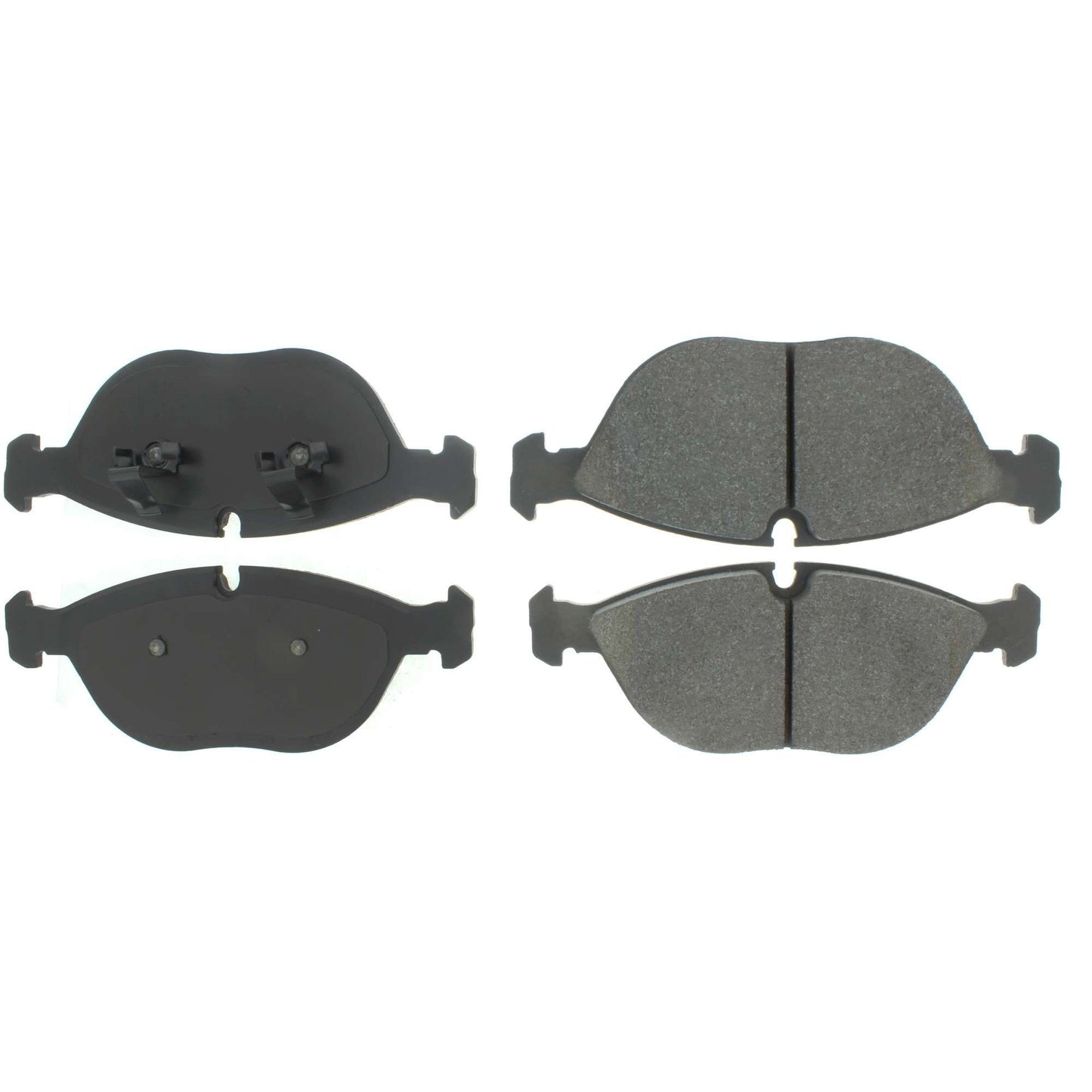 Centric Parts Disc Brake Pad Set Semi-Metallic with Shims for 2000-2006 Audi TT Quattro 102.06820