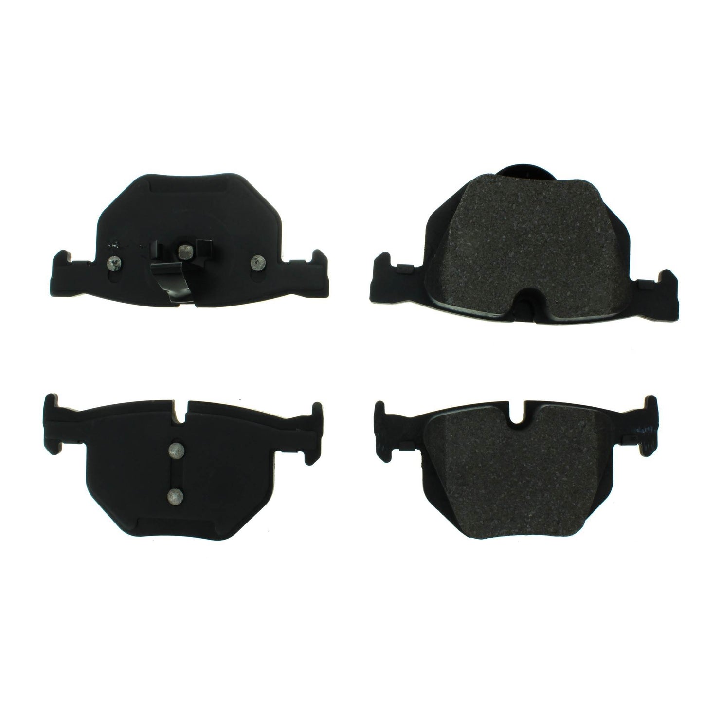 Centric Parts Disc Brake Pad Set Semi-Metallic with Shims for 2004-2010 BMW 5 Series 525i 530i 535i 528i 528xi 535xi 102.06831