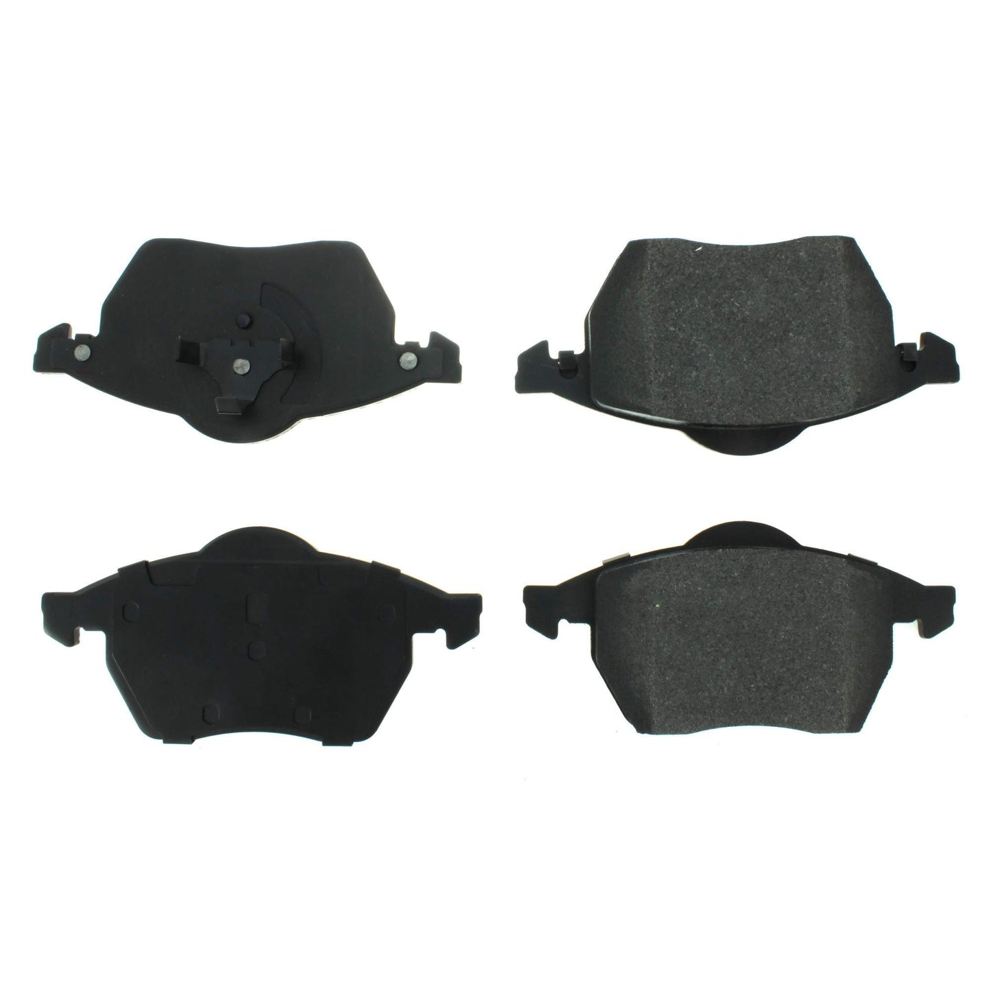 Centric Parts Disc Brake Pad Set Semi-Metallic with Shims for 2005-2001 Seat Leon, 1999-1996 Volkswagen Golf Jetta, 1997-1996 Passat 102.06870