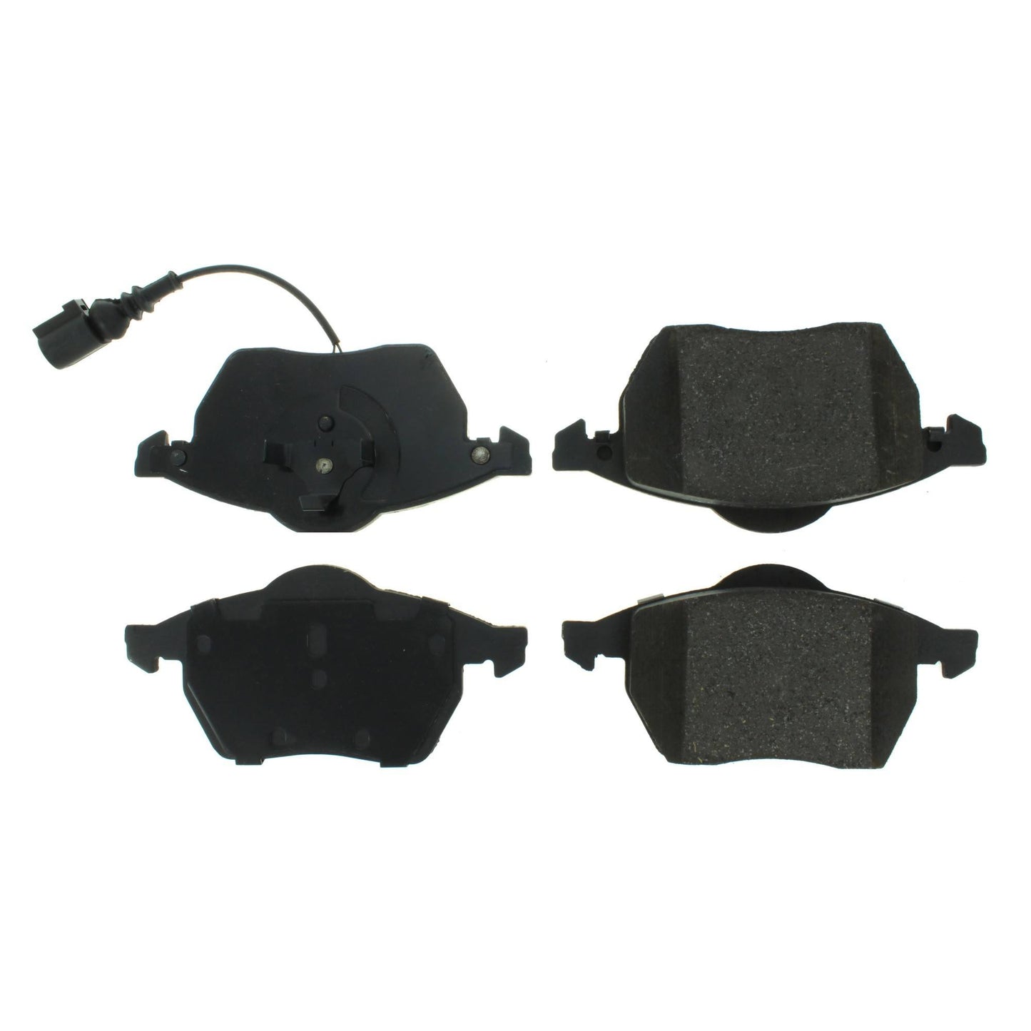 Centric Parts Disc Brake Pad Set Semi-Metallic with Shims for Audi A3 1998-2004 102.06871