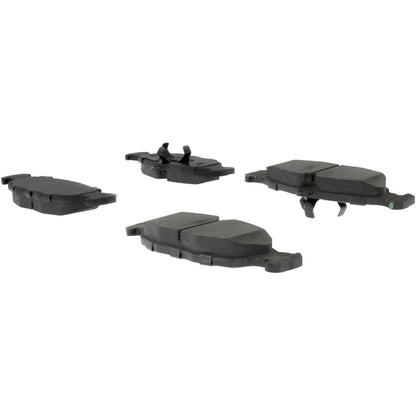 Centric Parts Disc Brake Pad Set Semi-Metallic with Shims 102.06880