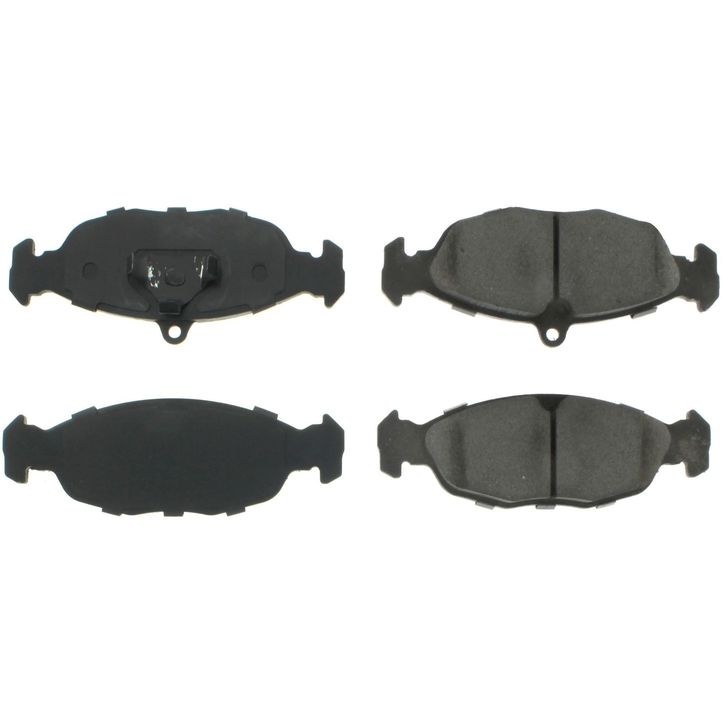 Centric Parts Disc Brake Pad Set Semi-Metallic with Shims 102.06880