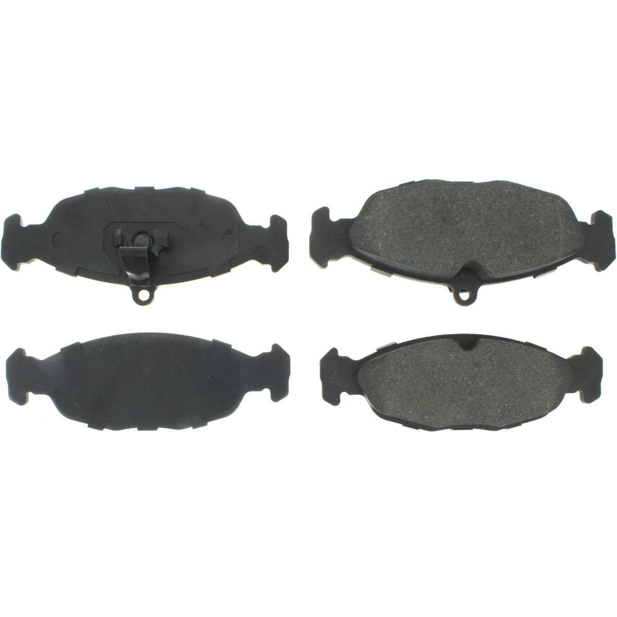 Centric Parts Disc Brake Pad Set Semi-Metallic with Shims for 1998-2006 Jaguar Vanden Plas XJ8 XJR XK8 XKR 102.06881