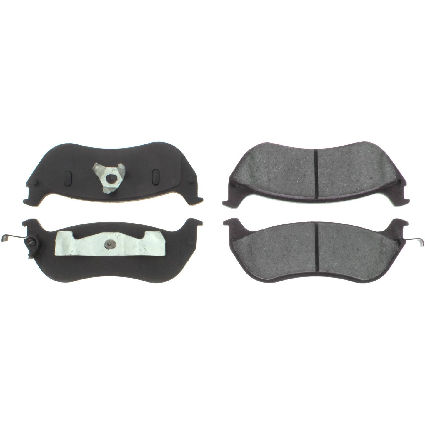 Centric Parts Disc Brake Pad Set Semi-Metallic with Shims for 1996-2002 Ford Crown Victoria Lincoln Town Car Mercury Grand Marquis Volkswagen Derby 102.06900