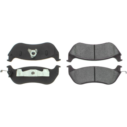 Centric Parts Disc Brake Pad Set Semi-Metallic with Shims for 1996-2002 Ford Crown Victoria Lincoln Town Car Mercury Grand Marquis Volkswagen Derby 102.06900