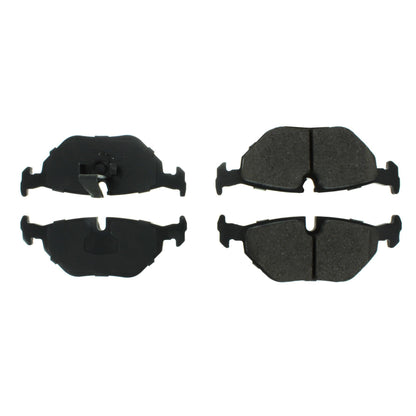 Centric Parts Disc Brake Pad Set Semi-Metallic with Shims for 2000-2003 BMW 525i 528i 530i 540i 102.06921