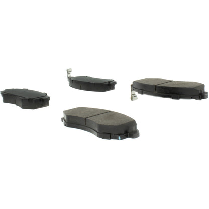 Centric Parts Disc Brake Pad Set Semi-Metallic with Shims for 1991-2006 Hyundai Elantra, Sonata and More 102.07000