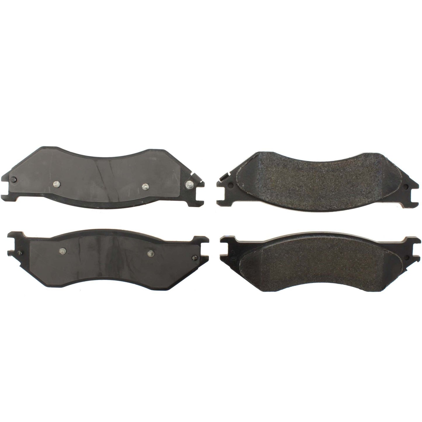 Centric Parts Disc Brake Pad Set Semi-Metallic with Shims for Dodge B1500 1998-2003, Ram 1500 2000-2006, Ford F-150 1997-2003 102.07020