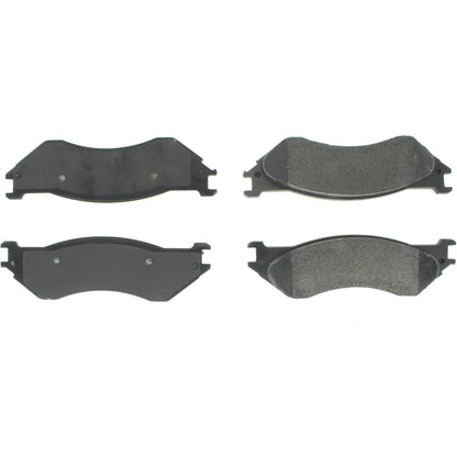 Centric Parts Disc Brake Pad Set Semi-Metallic with Shims for 2006-2008 Dodge Ram 1500 102.07021