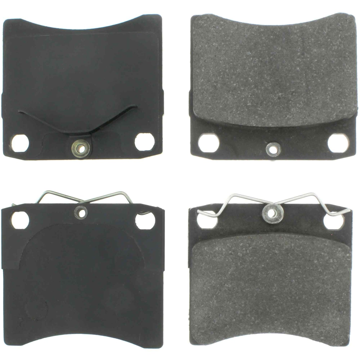 Centric Parts Disc Brake Pad Set Semi-Metallic with Shims for 1992-1999 Volkswagen EuroVan Transporter 102.07030