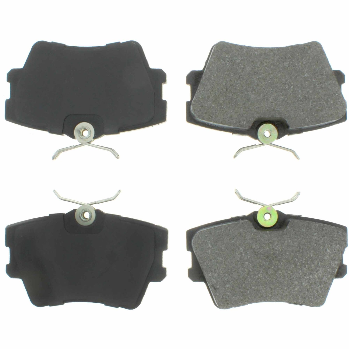 Centric Parts Disc Brake Pad Set Semi-Metallic with Shims for Renault Trafic 2008-2014 Volkswagen EuroVan 1996-1999 2004 2006-2009 102.07060