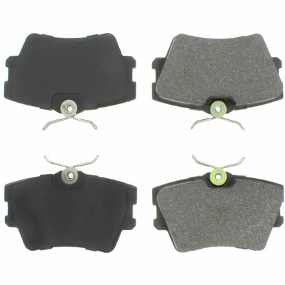 Centric Parts Disc Brake Pad Set Semi-Metallic with Shims for Renault Trafic 2008-2014 Volkswagen EuroVan 1996-1999 2004 2006-2009 102.07060