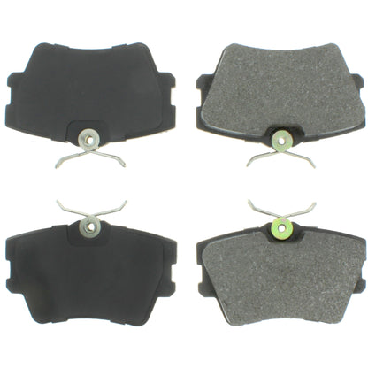 Centric Parts Disc Brake Pad Set Semi-Metallic with Shims for Renault Trafic 2008-2014 Volkswagen EuroVan 1996-1999 2004 2006-2009 102.07060