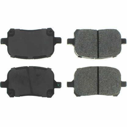 Centric Parts Disc Brake Pad Set Semi-Metallic with Shims for 2001-1997 Lexus ES300 2001-1999 RX300 2004-1998 Toyota Avalon 2001-1997 Camry 2003-1999 Solara 102.07070