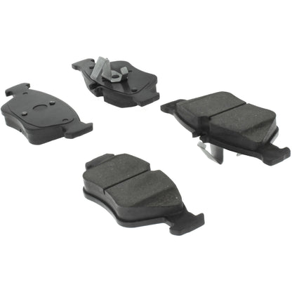 Centric Parts Disc Brake Pad Set Semi-Metallic with Shims for 1996-2000 Mercedes-Benz C230 C280 E300 SLK200 SLK230 102.07100