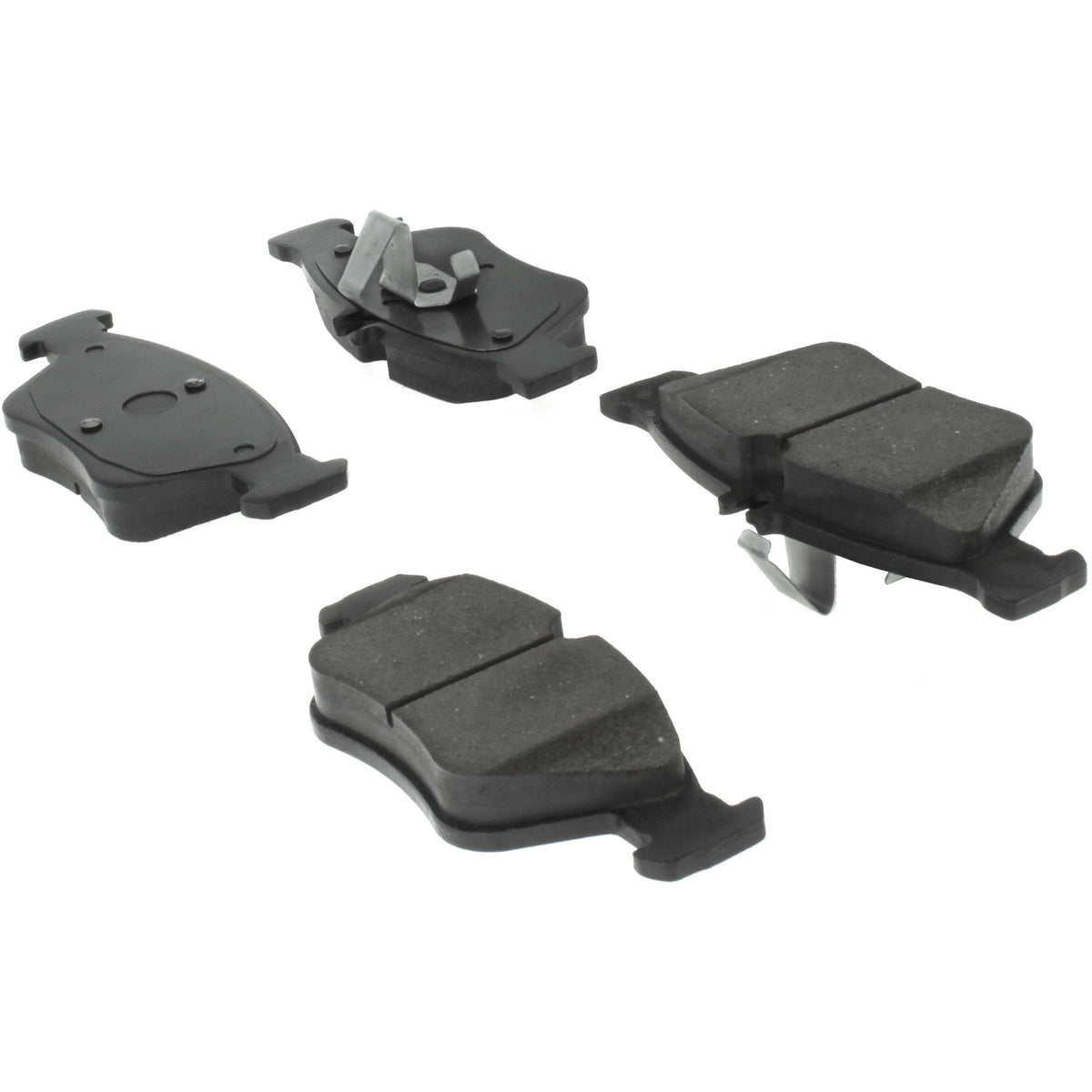 Centric Parts Disc Brake Pad Set Semi-Metallic with Shims for 1996-2000 Mercedes-Benz C230 C280 E300 SLK200 SLK230 102.07100