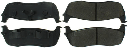 Centric Parts Disc Brake Pad Set Semi-Metallic with Shims for 2002-2011 Ford Expedition F-150 F-250 Lincoln Blackwood Navigator Town Car