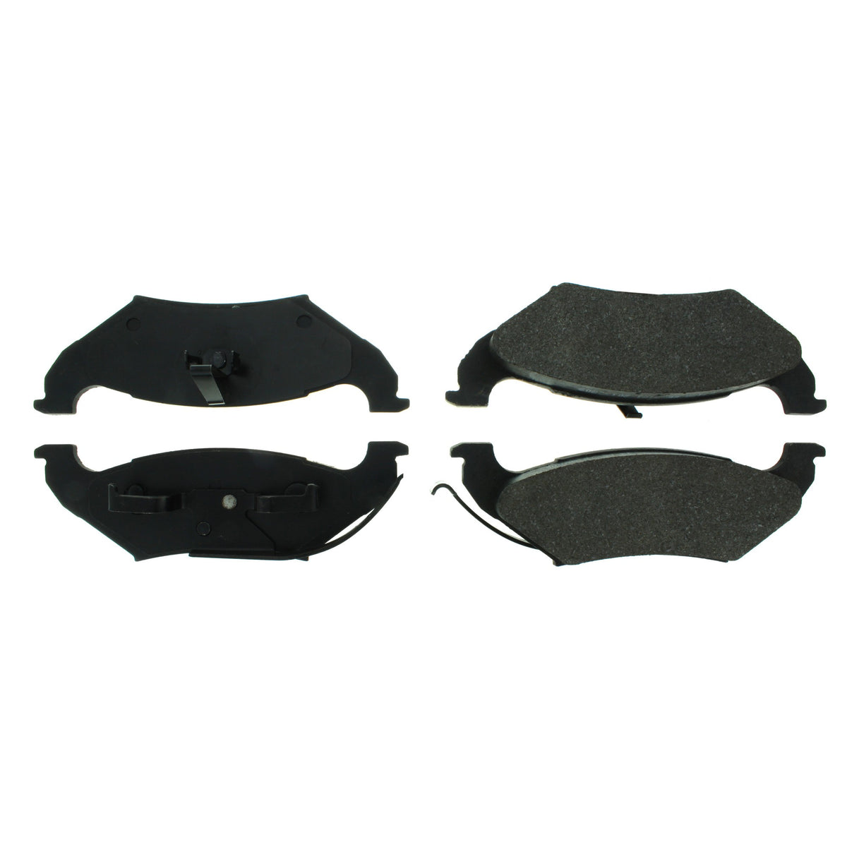 Centric Parts Disc Brake Pad Set Semi-Metallic with Shims for 1995-2002 Chrysler Grand Voyager Town & Country Dodge Grand Caravan Plymouth Grand Voyager 102.07150