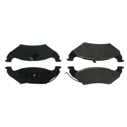Centric Parts Disc Brake Pad Set Semi-Metallic with Shims for 1995-2002 Chrysler Grand Voyager Town & Country Dodge Grand Caravan Plymouth Grand Voyager 102.07150