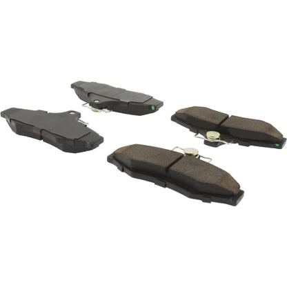 Centric Parts Disc Brake Pad Set Semi-Metallic with Shims for 1999-2002 Daewoo Leganza Nubira Mitsubishi Diamante 102.07240
