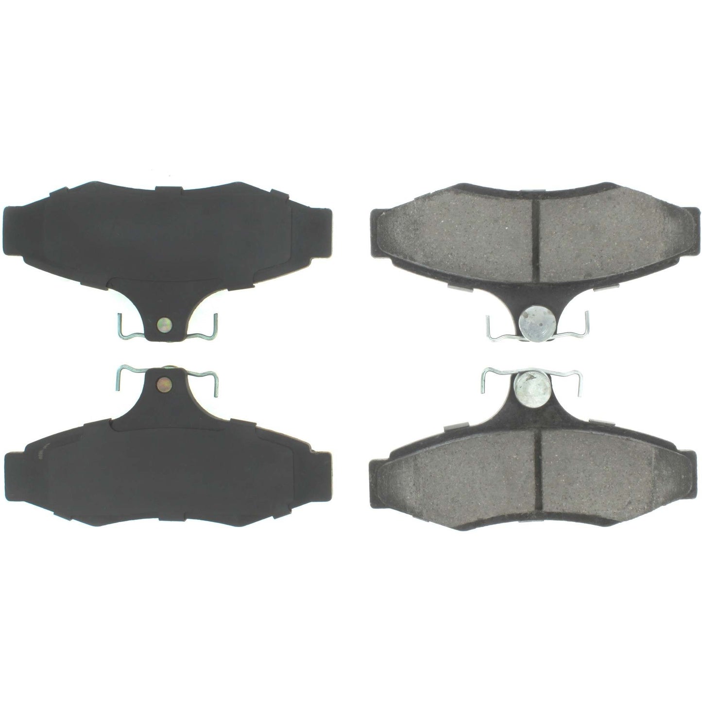 Centric Parts Disc Brake Pad Set Semi-Metallic with Shims for 1999-2002 Daewoo Leganza Nubira Mitsubishi Diamante 102.07240