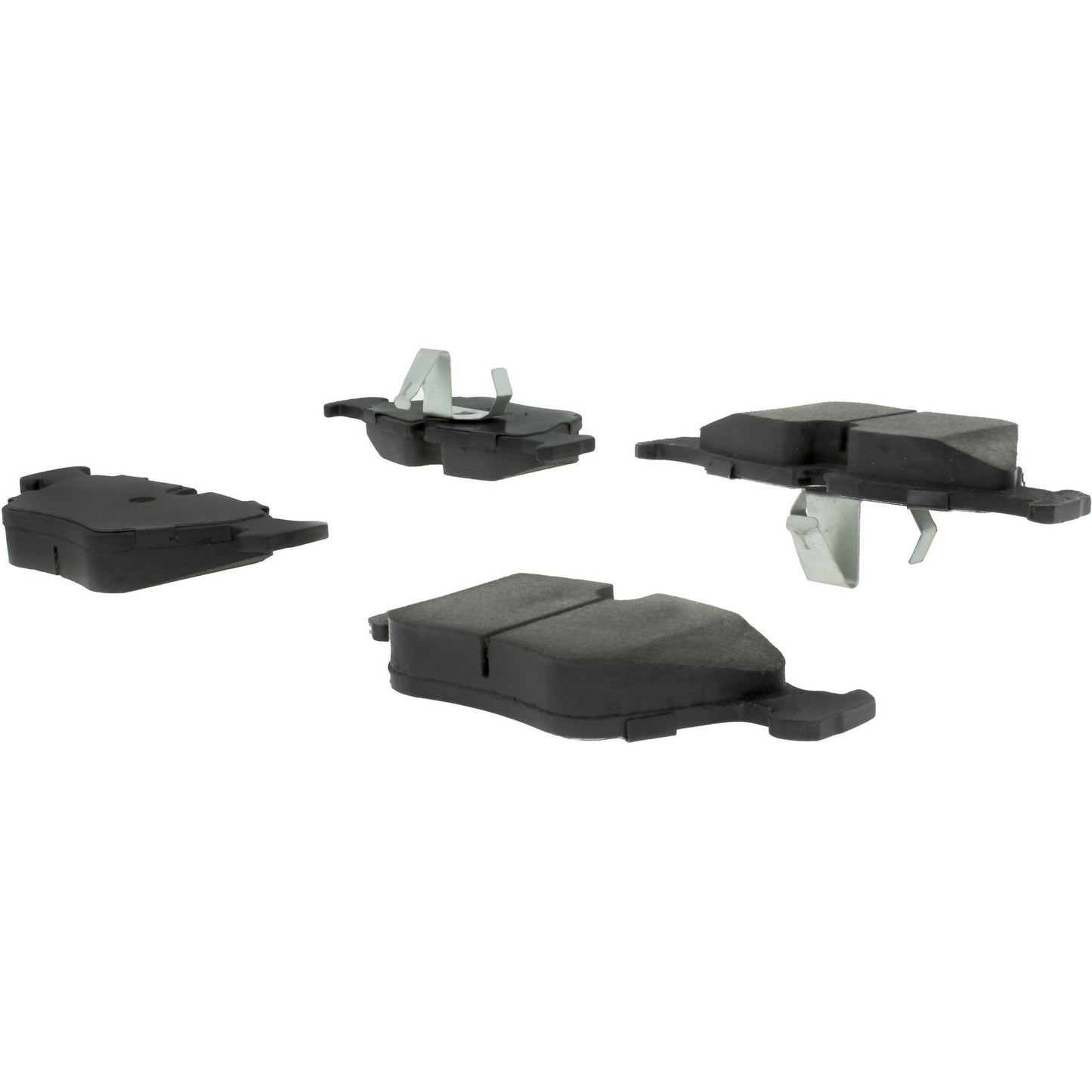 Centric Parts Disc Brake Pad Set Semi-Metallic with Shims for BMW 330i 2007, 525i 2003-2001, 525i 2010-2008, 528i 2000-1996 102.07250