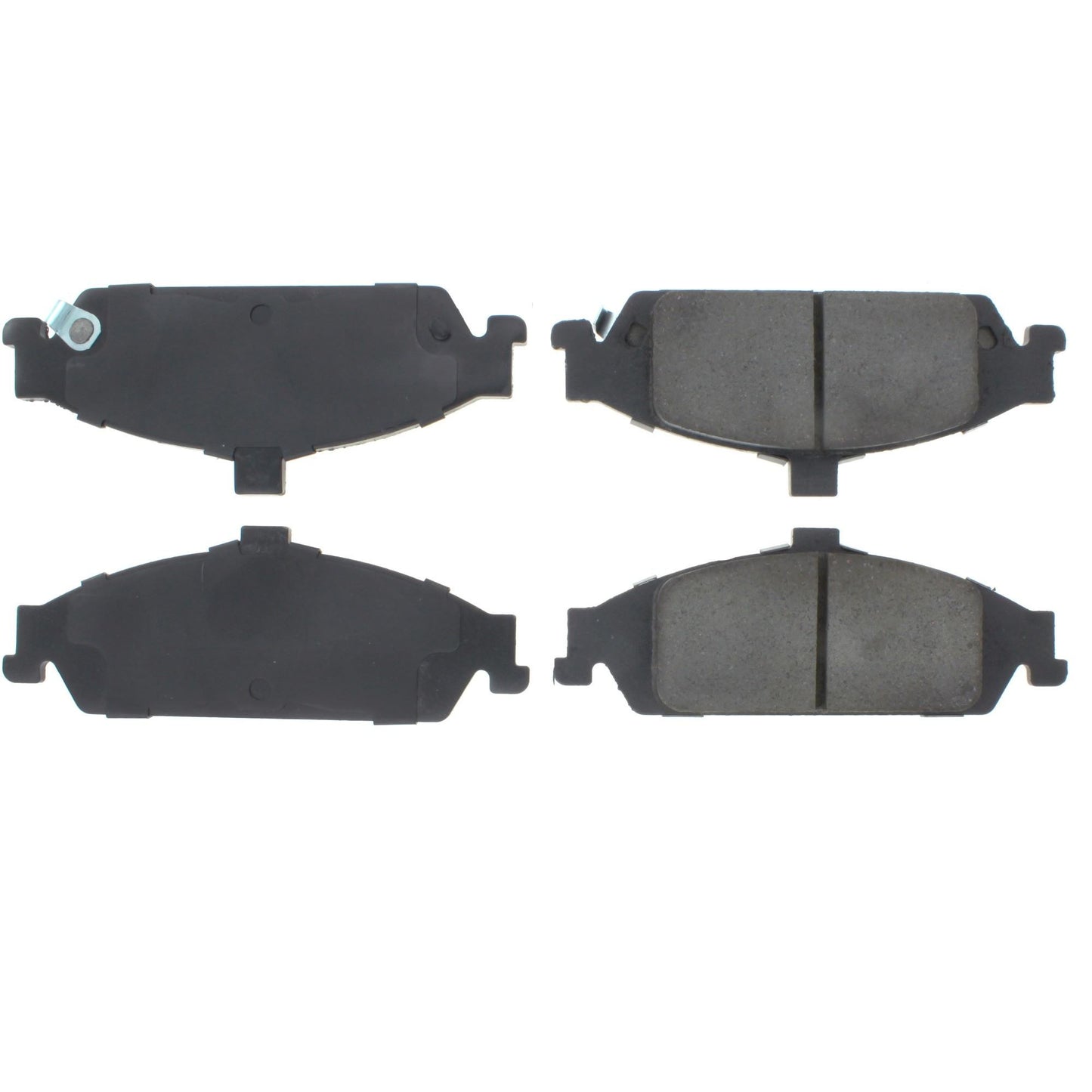 Centric Parts Disc Brake Pad Set Semi-Metallic with Shims for 2005-2004 Chevrolet Classic 102.07270