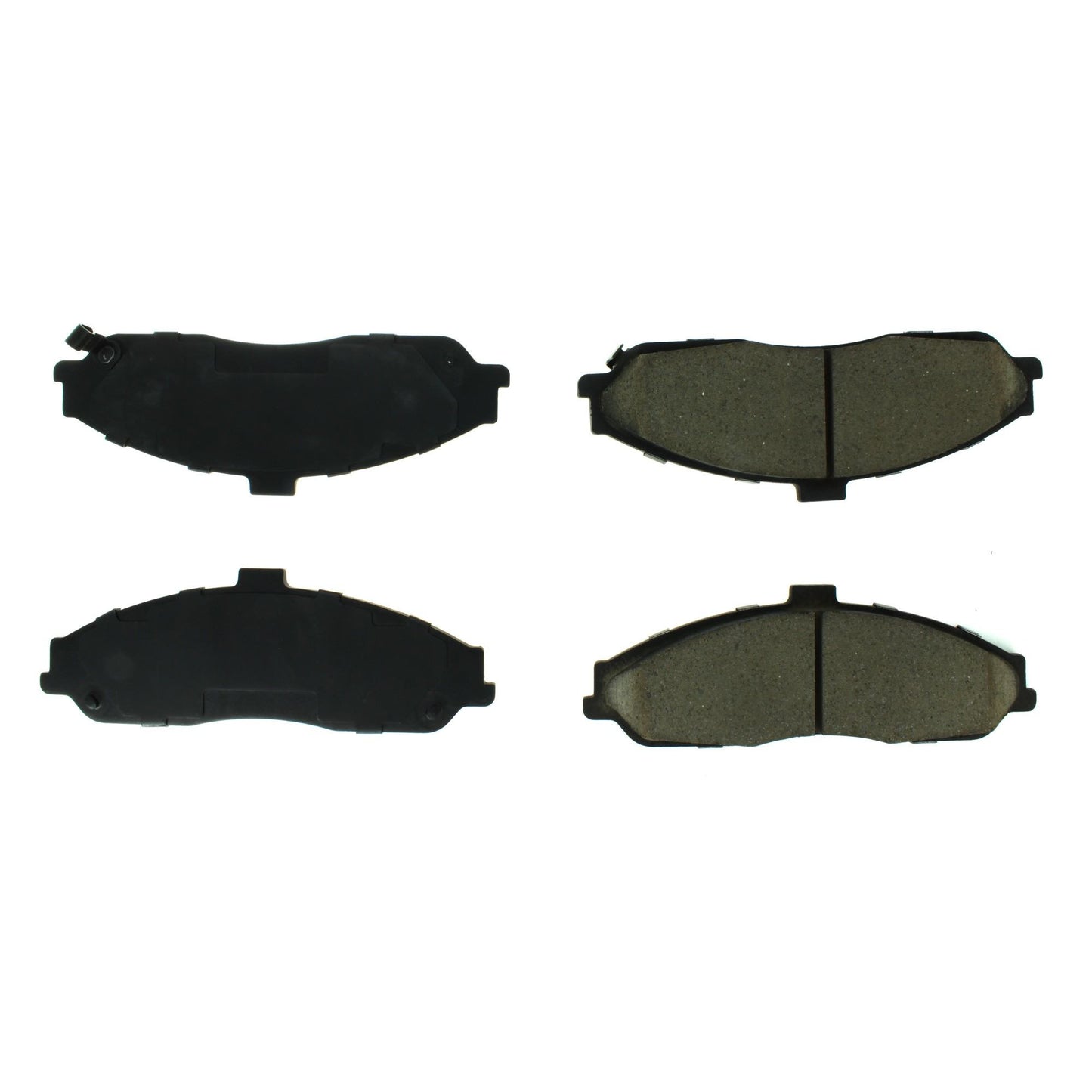 Centric Parts Disc Brake Pad Set Semi-Metallic with Shims for 2004-2009 Cadillac XLR, 1997-2013 Chevrolet Corvette, 2005-2006 Pontiac GTO 102.07310