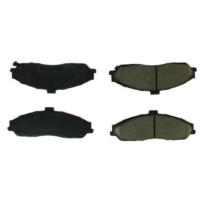 Centric Parts Disc Brake Pad Set Semi-Metallic with Shims for 2004-2009 Cadillac XLR, 1997-2013 Chevrolet Corvette, 2005-2006 Pontiac GTO 102.07310