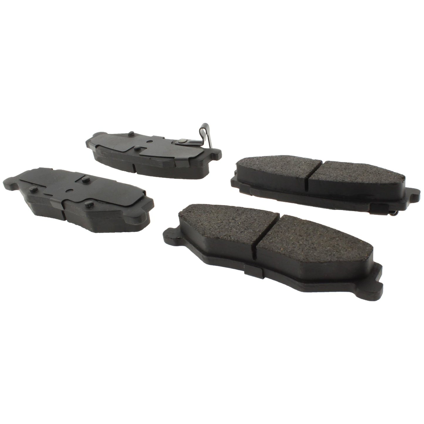 Centric Parts Disc Brake Pad Set Semi-Metallic with Shims for 2004-2009 Cadillac XLR 1997-2013 Chevrolet Corvette 102.07320
