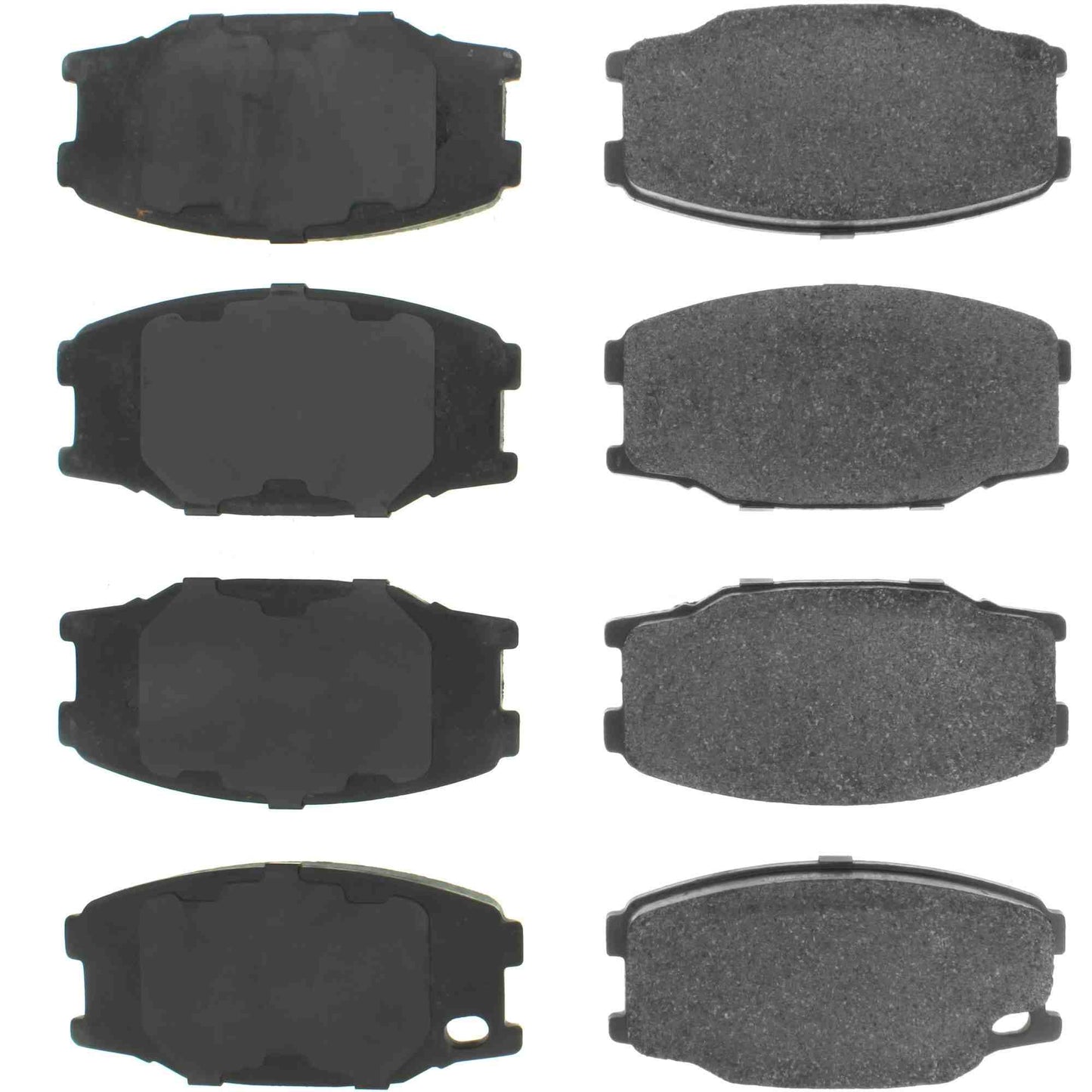 Centric Parts Disc Brake Pad Set C-Tek Semi-Metallic with Shims for 1995-2004 Mitsubishi Fuso FE 102.07340