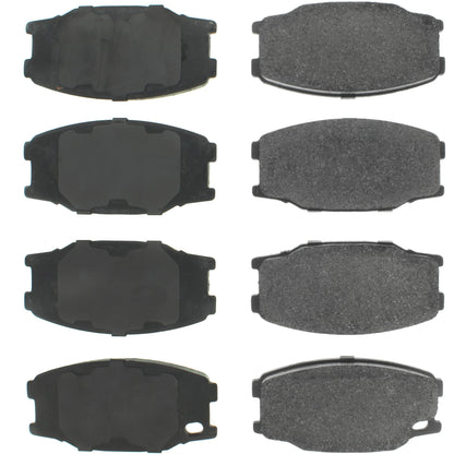 Centric Parts Disc Brake Pad Set C-Tek Semi-Metallic with Shims for 1995-2004 Mitsubishi Fuso FE 102.07340
