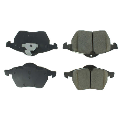 Centric Parts Disc Brake Pad Set Semi-Metallic with Shims for 1996-1999 Audi A4, 1996-1999 Audi A4 Quattro, 2000 S3, 1998-1999 Volkswagen Passat 102.07360