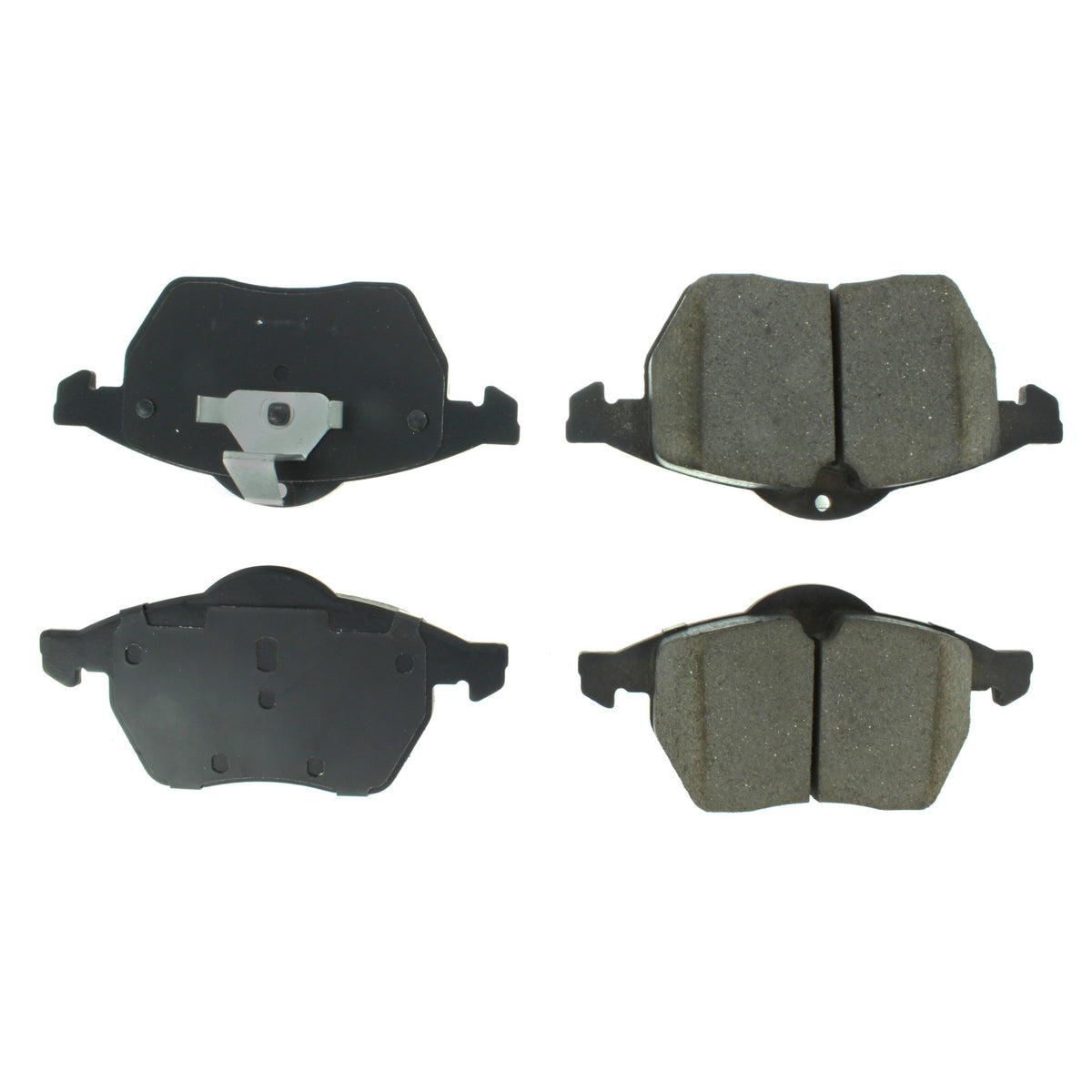 Centric Parts Disc Brake Pad Set Semi-Metallic with Shims for 1996-1999 Audi A4, 1996-1999 Audi A4 Quattro, 2000 S3, 1998-1999 Volkswagen Passat 102.07360