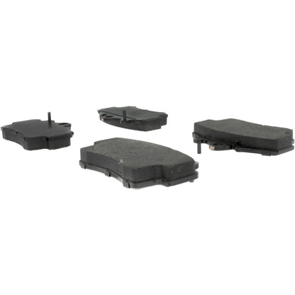 Centric Parts Disc Brake Pad Set Semi-Metallic with Shims for 1997-2008 Porsche Boxster, 2007-2008 Cayman 102.07370