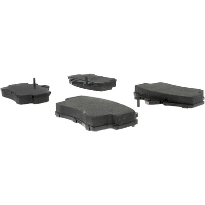 Centric Parts Disc Brake Pad Set Semi-Metallic with Shims for 1997-2008 Porsche Boxster, 2007-2008 Cayman 102.07370